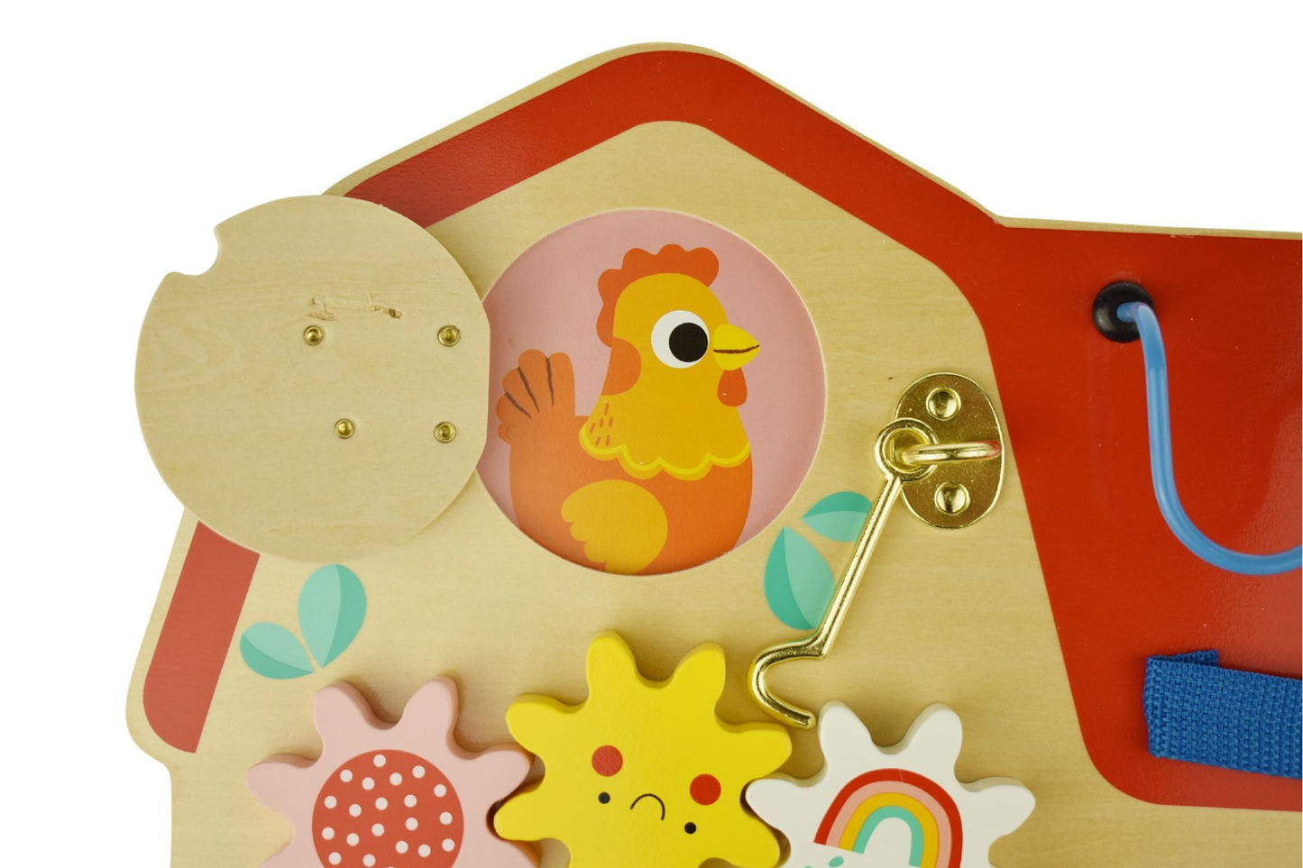 Wooden Busy Board Toy