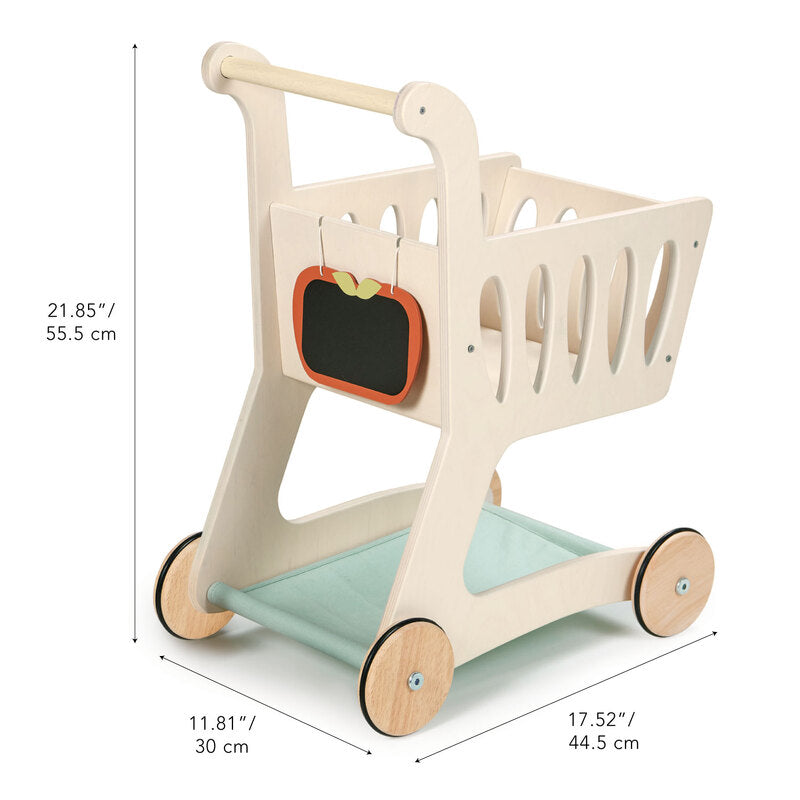 Tender Leaf Toys Wooden Shopping Cart