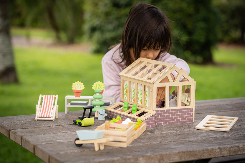 Tender Leaf Toys - Greenhouse with Garden Set