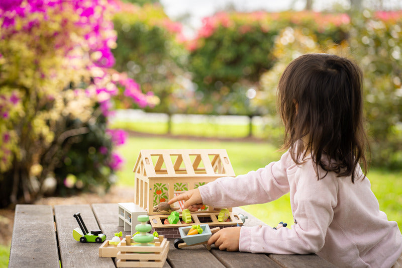 Tender Leaf Toys - Greenhouse with Garden Set