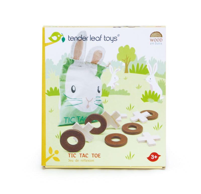 Tender Leaf Toys - Bunny Tic Tac Toe Game