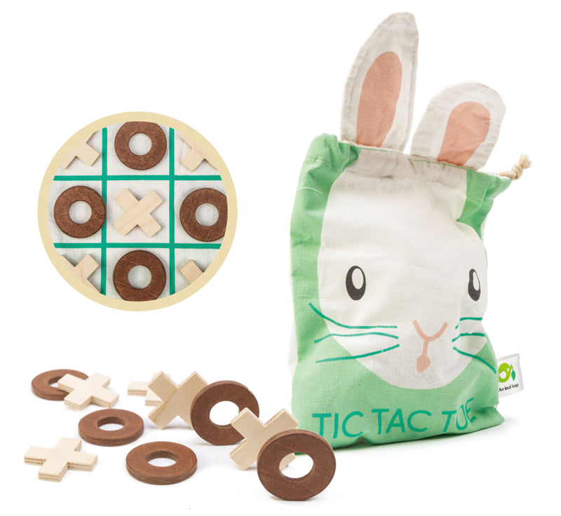 Tender Leaf Toys - Bunny Tic Tac Toe Game