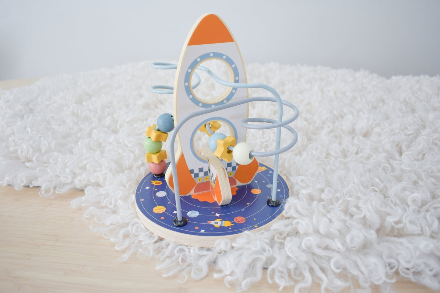 SPACE ROCKET BEAD MAZE