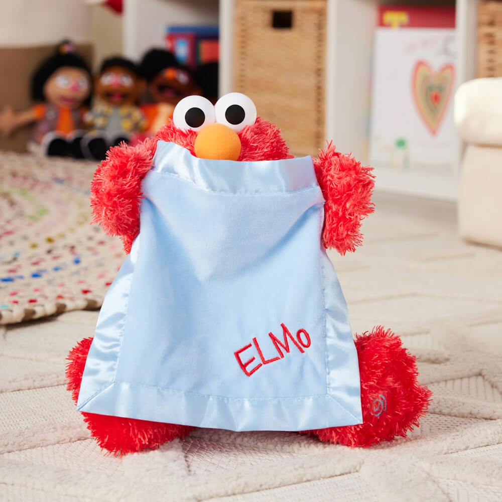 SESAME STREET ANIMATED PEEK-A-BOO ELMO SOFT TOY