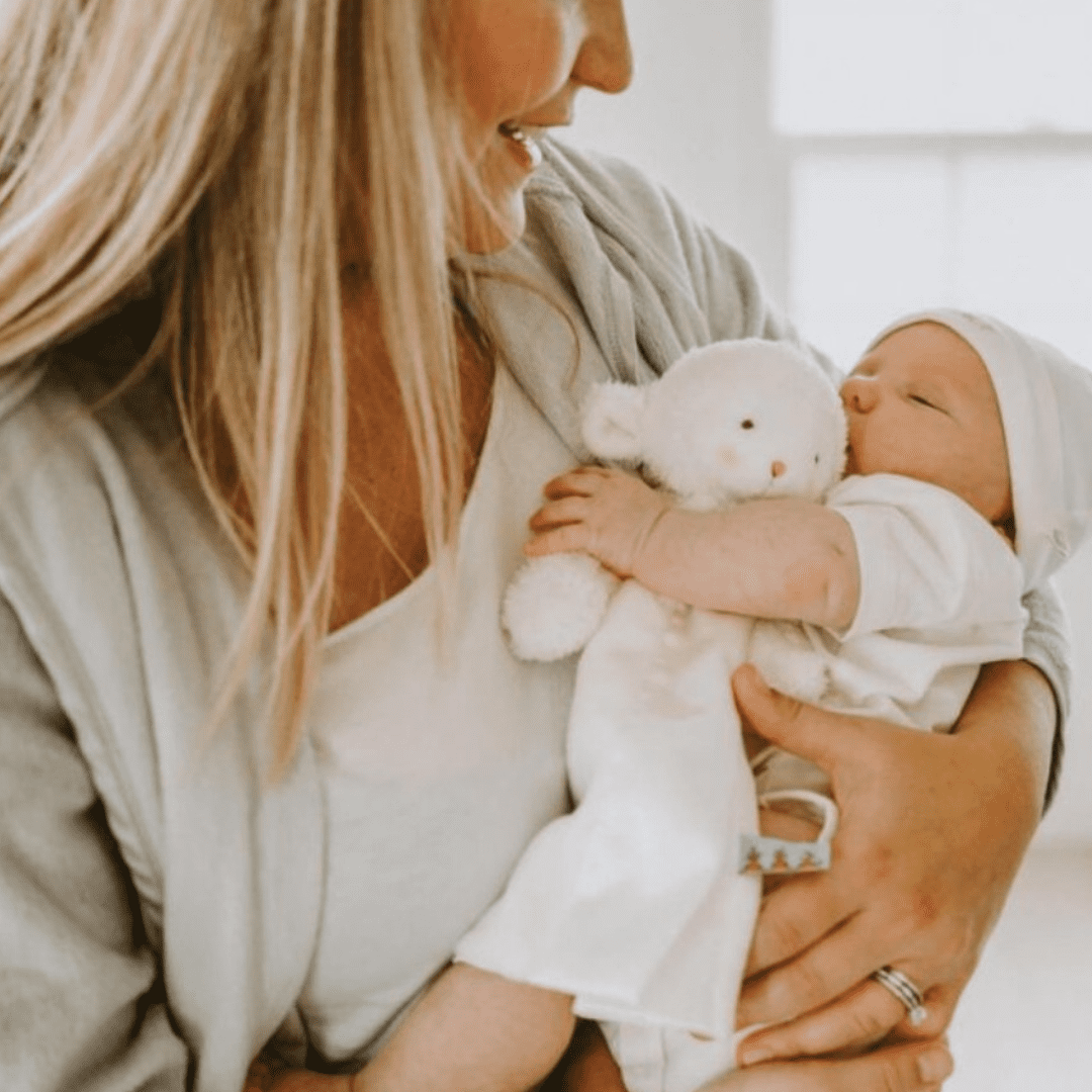Kiddo The Lamb Bye Bye Buddy Baby Snuggle Blanket | Serenity Kids