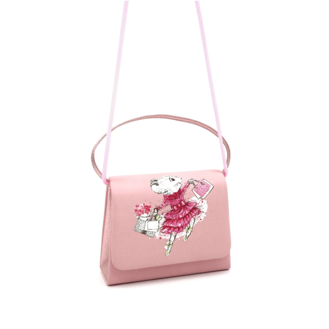 Claris - The Chicest Mouse In Paris ™️ Mini Fashion Handbag - Pink | Serenity Kids