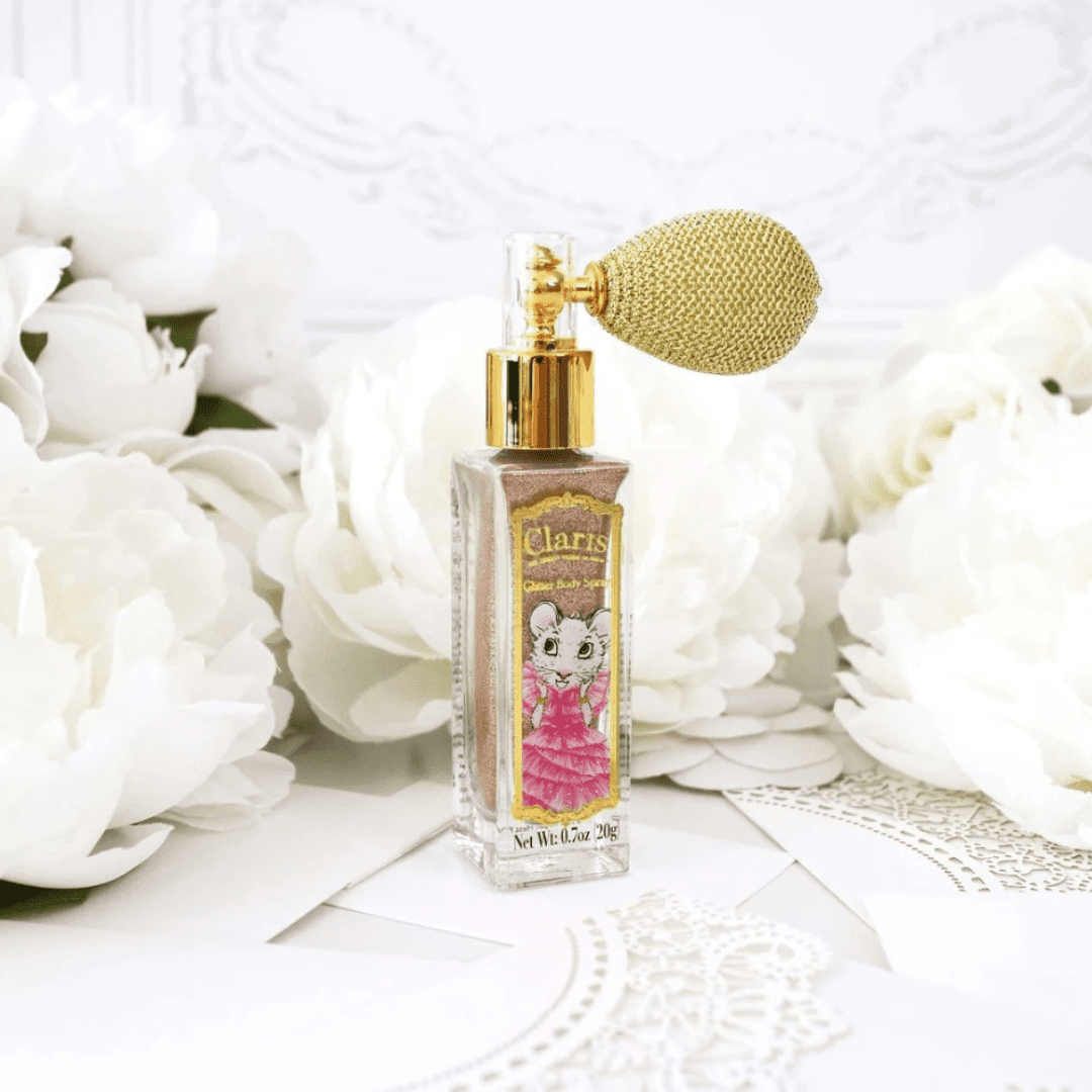 Claris - The Chicest Mouse In Paris ™️ Glitter Body Spray Atomiser | Serenity Kids