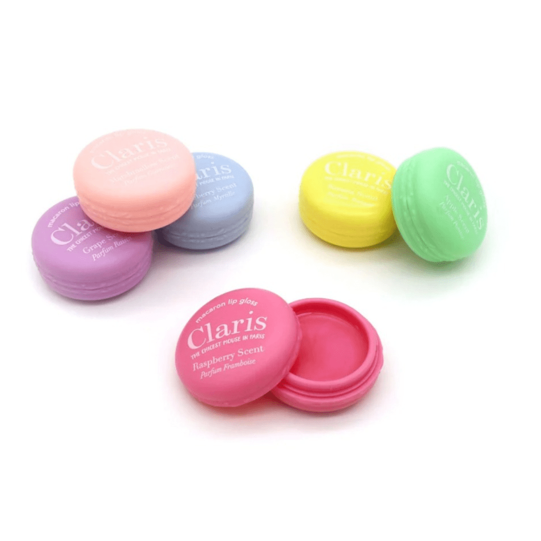 Claris - The Chicest Mouse In Paris ™️ Macaron Lip Gloss Set | Serenity Kids