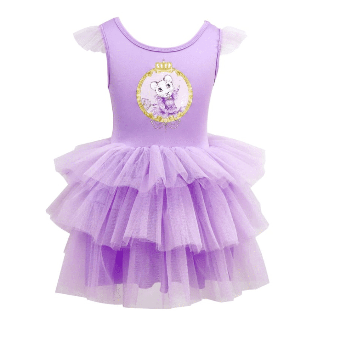 Claris - The Secret Crown Fashion Dress - Lilac | Serenity Kids