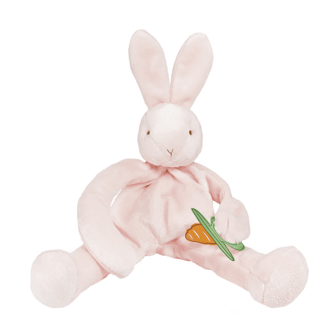 Blossom Bunny Silly Buddy Pacifier Holder - Pink
