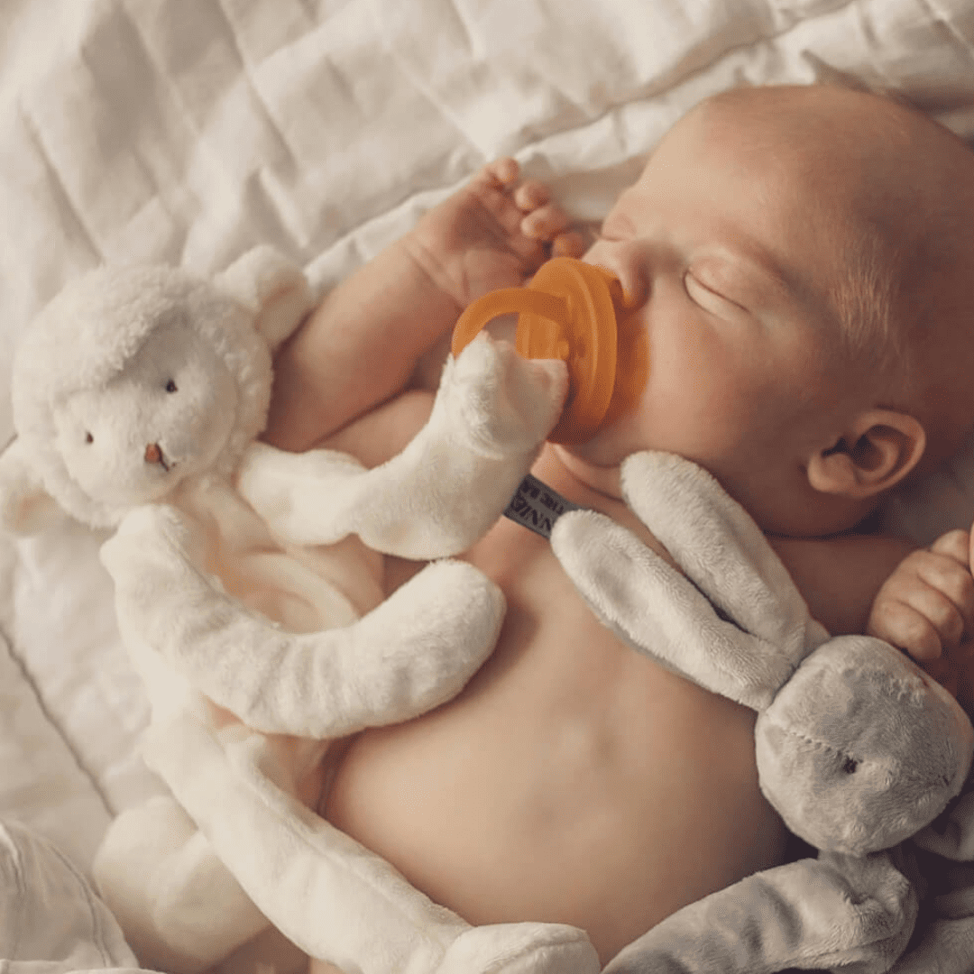 Kiddo The Lamb Silly Buddy Pacifier Holder