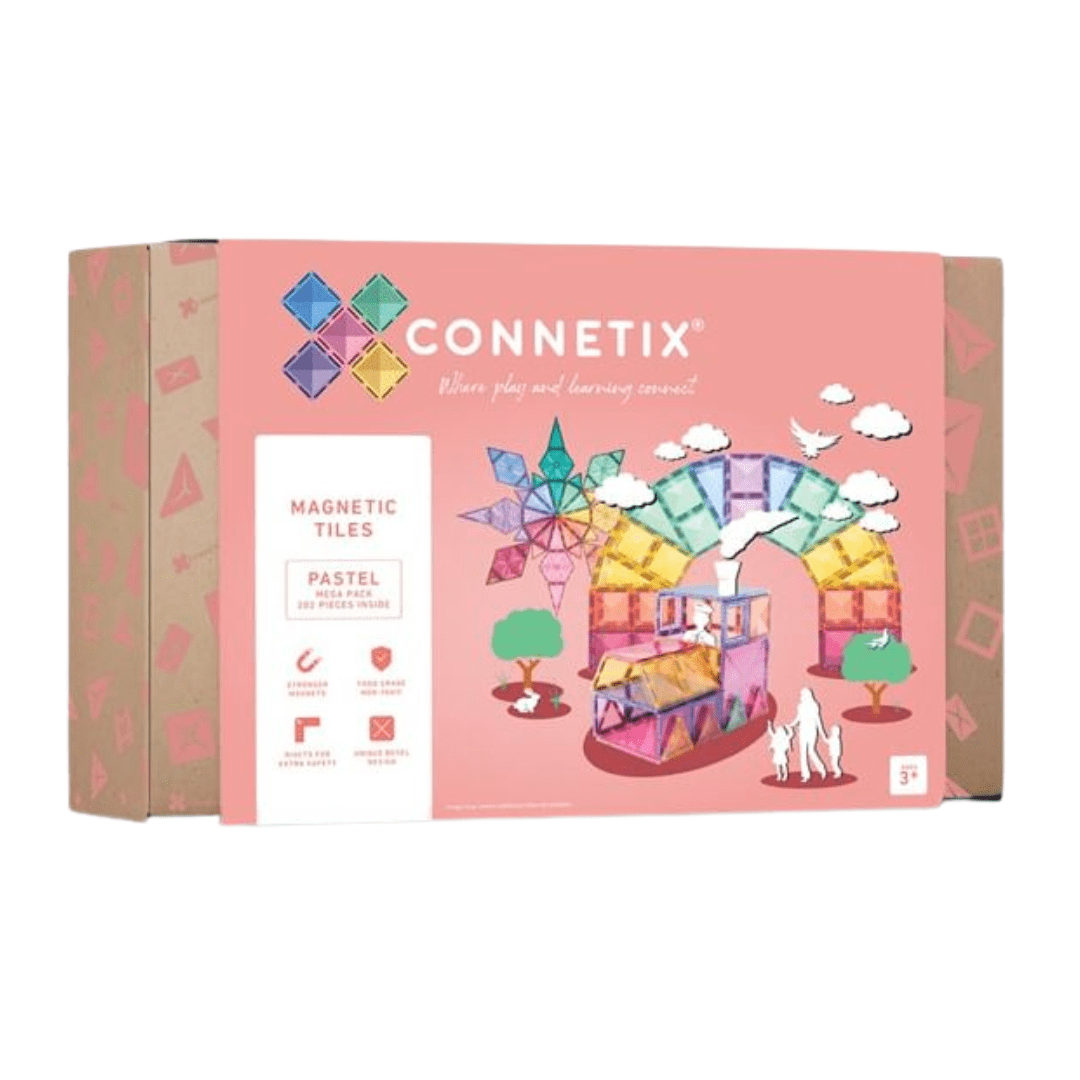 Connetix Tiles 202 Piece Pastel Mega Pack