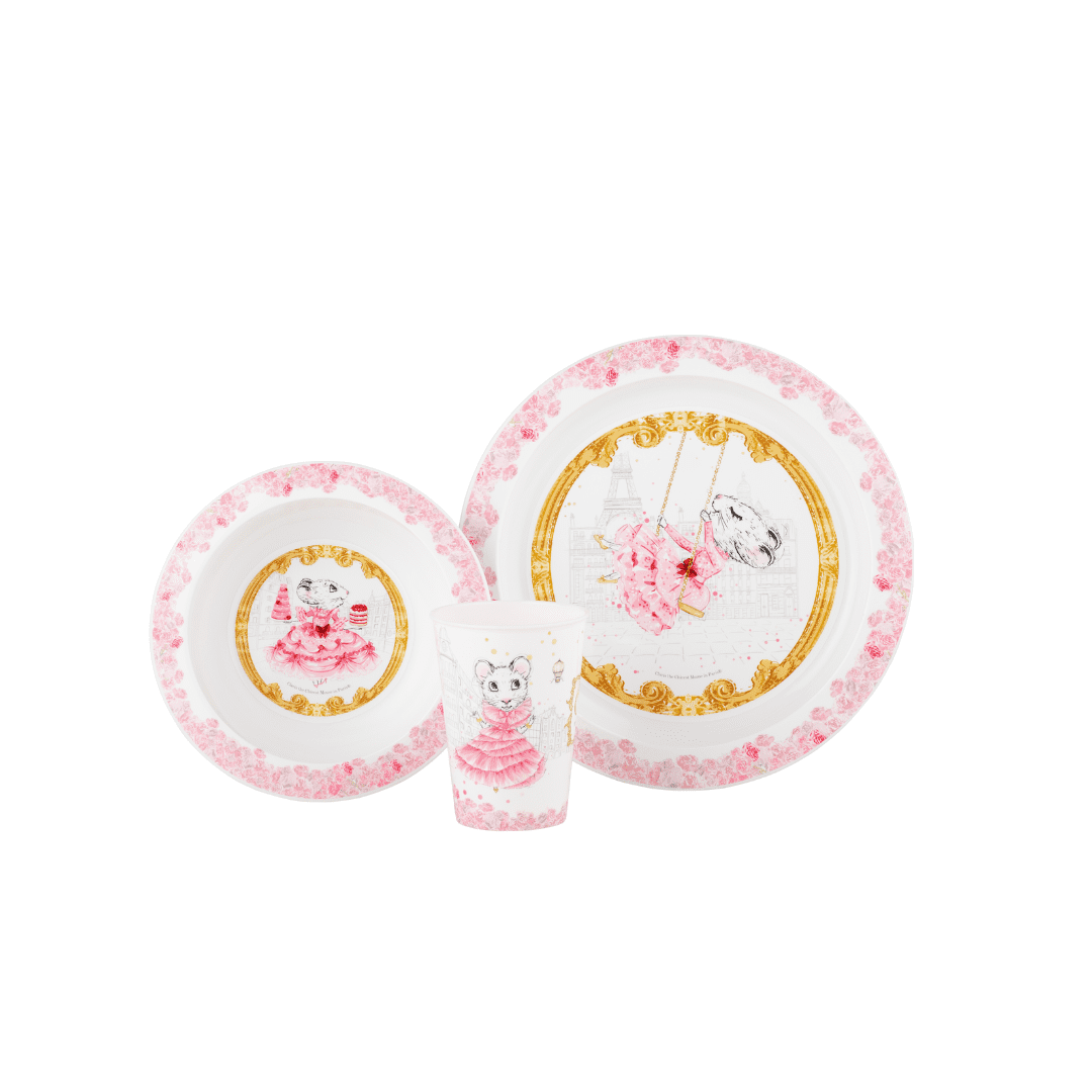 Claris In Paris Mealtime Dinner Set | Serenity Kids