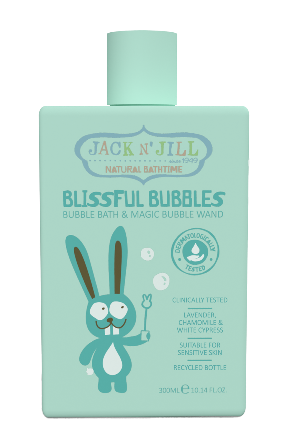 Jack'n'Jill Bubble Bath with Bubble Wand - Natural 300mL