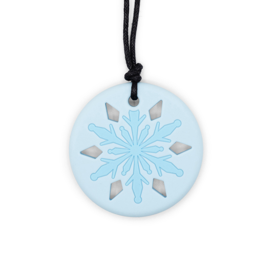 Jellystone Snowflake Sensory Chew Pendant