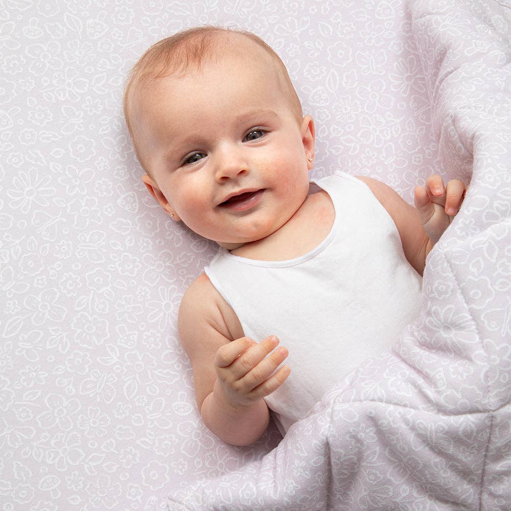 Organic Cot Fitted Sheet 2 Pack - Whimsical Wonderland
