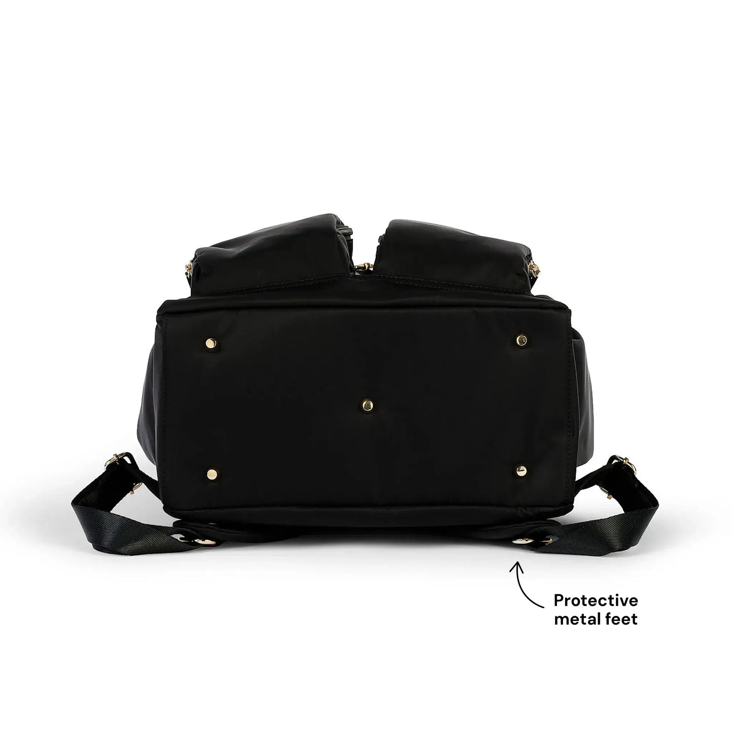 OiOi Signature Nappy Backpack - Black Nylon