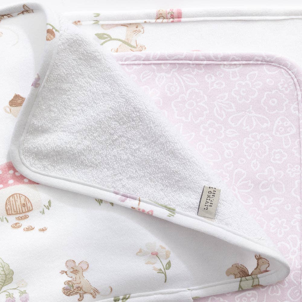 Organic Wash Cloths 3 Pack - Whimsical Wonderland