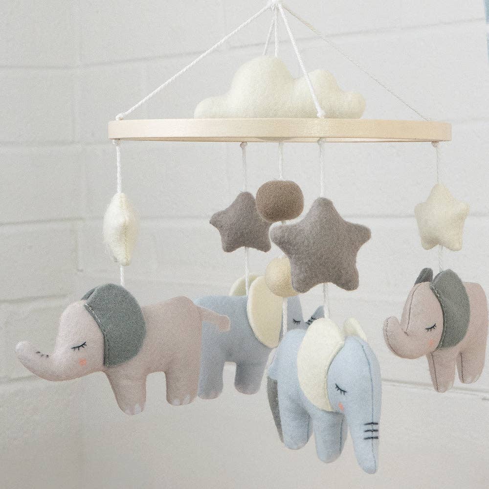 Musical Mobile - Elephant Playtime