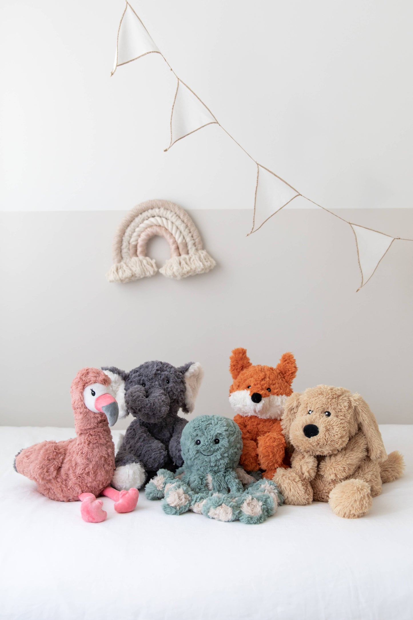 Eleanor The Weighted Elephant Sensory Plush Toy - 1.65kg