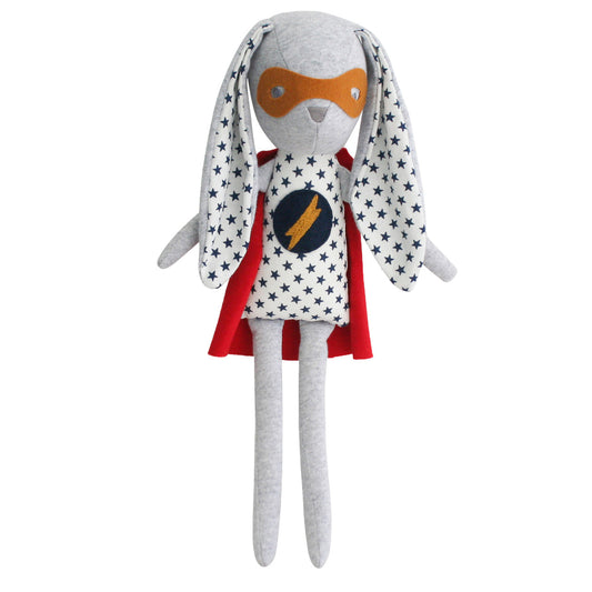 Alimrose Hero Mini Bunny 32cm Navy Star