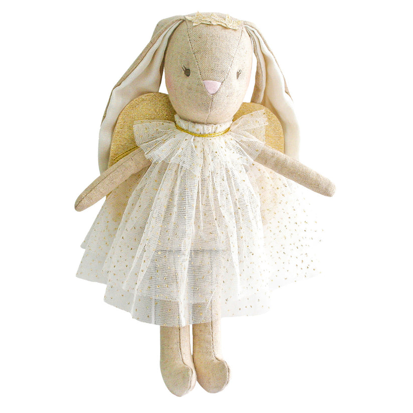 Alimrose Mini Angel Bunny - 27cm Ivory