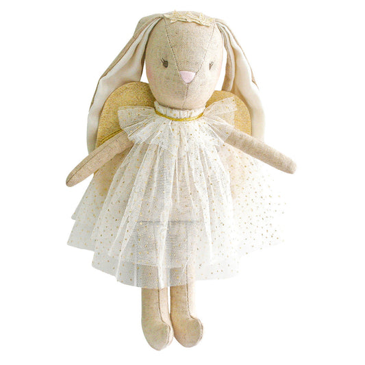 Alimrose Mini Angel Bunny - 27cm Ivory
