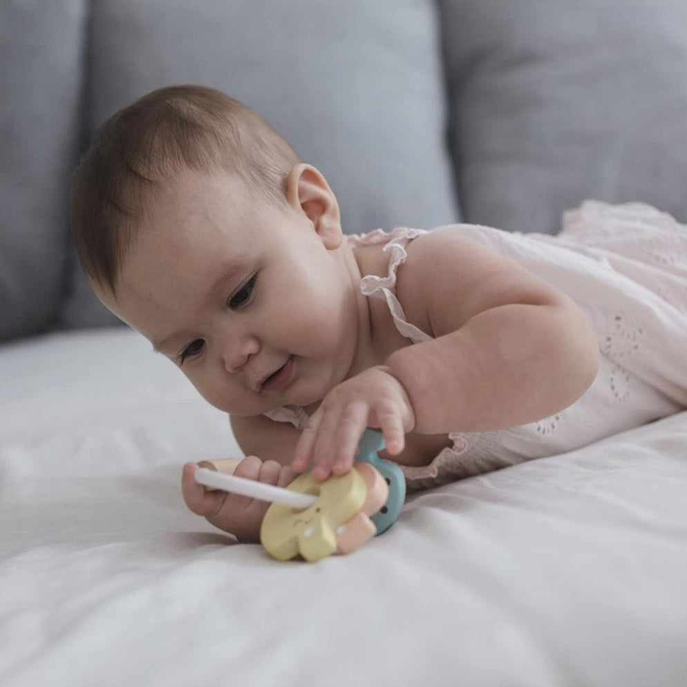 PlanToys Baby Keys Rattle - Pastel