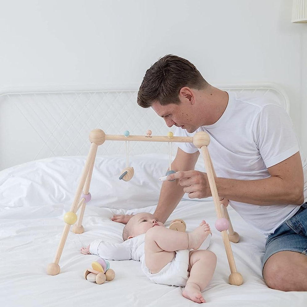 PlanToys - Baby Play Gym - Pastel