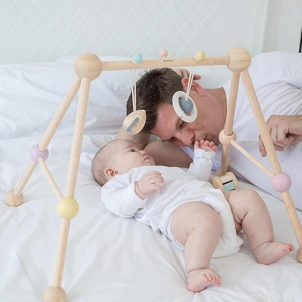 PlanToys - Baby Play Gym - Pastel