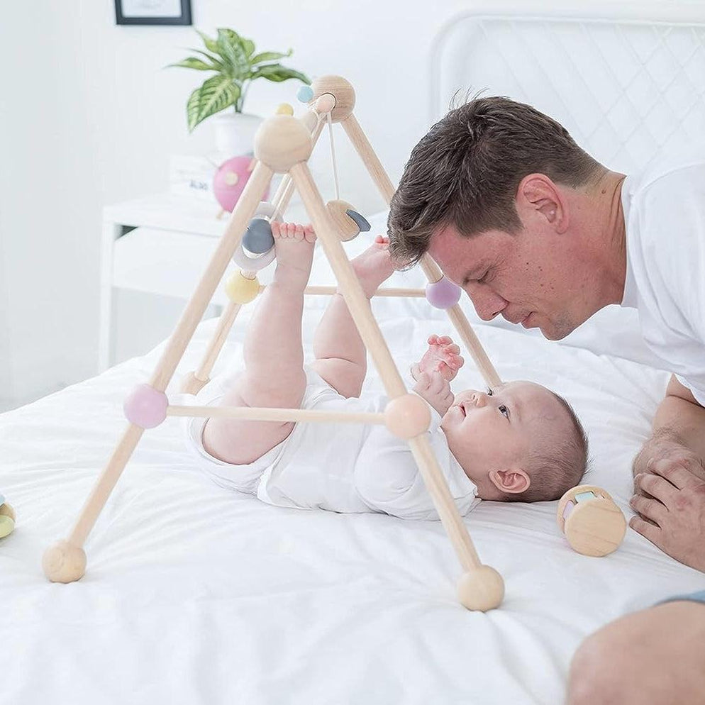 PlanToys - Baby Play Gym - Pastel