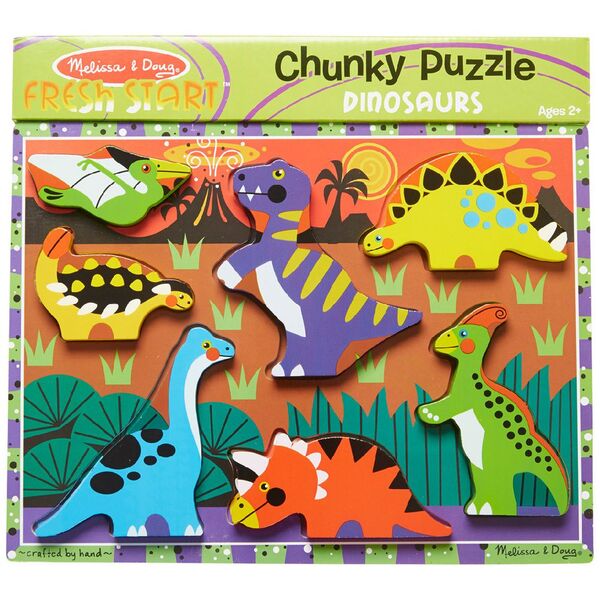 Melissa & Doug - Dinosaurs Chunky Puzzle