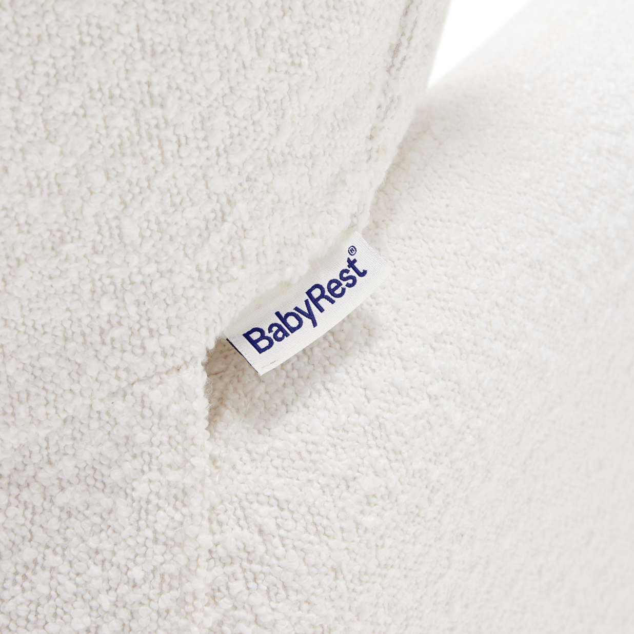 Babyrest Celeste Electric Nursery Chair - White Boucle