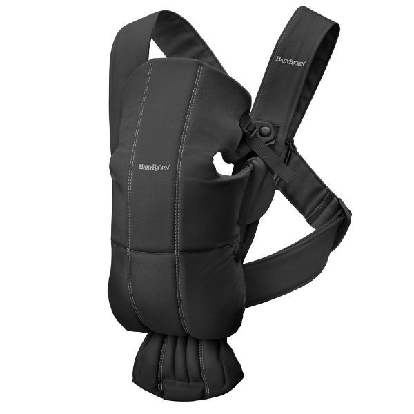 Baby Bjorn - Baby Carrier Mini - Woven, Black
