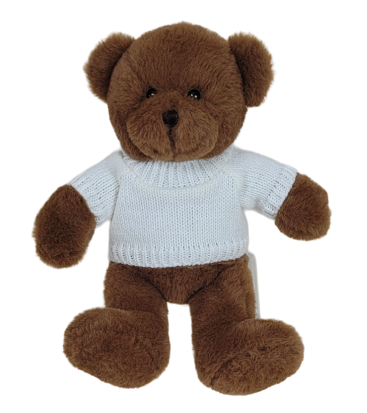Petite Vous Mini Toy Bowie the Bear - 17cm - With Jumper