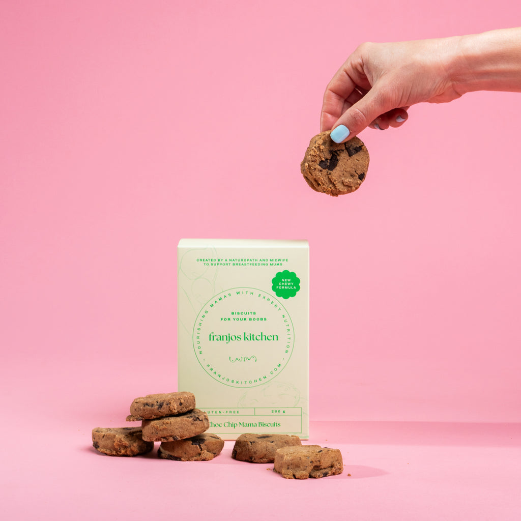 Franjos Kitchen Gluten Free Choc Chip Mama Biscuits