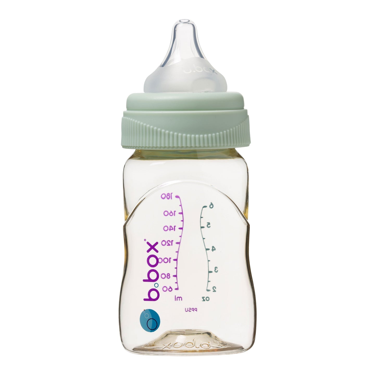 B.Box 180mL PPSU Baby Bottle - Various Colour Options