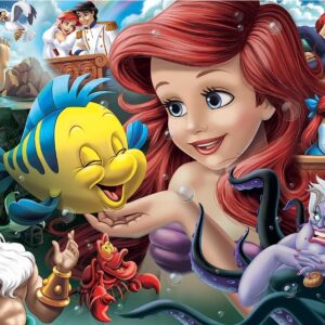 RAVENSBURGER 1000 PIECE DISNEY PRINCESS COLLECTORS EDITION THE LITTLE MERMAID