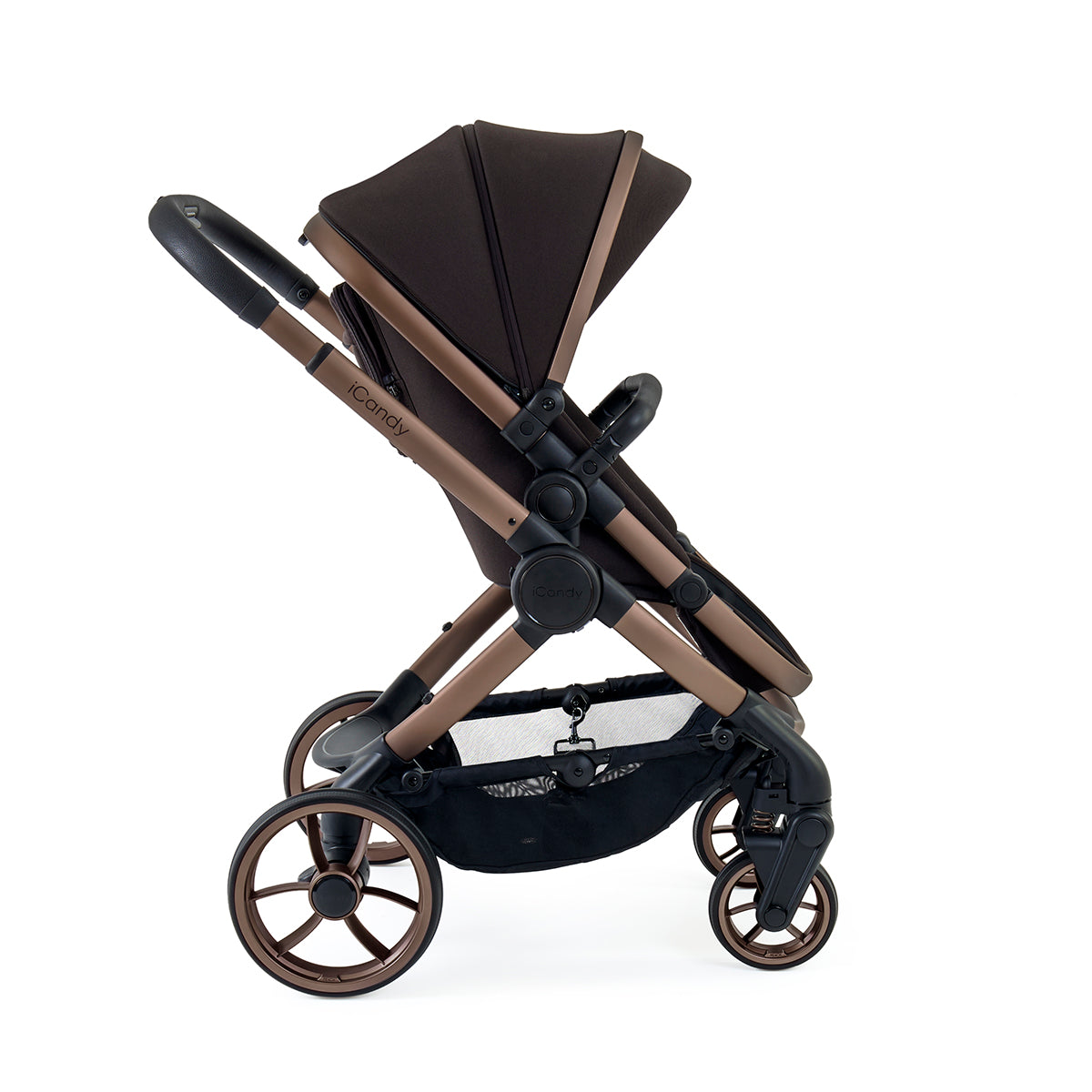 Peach 7 Pushchair - Pecan + FREE Zazu Pram Rocker