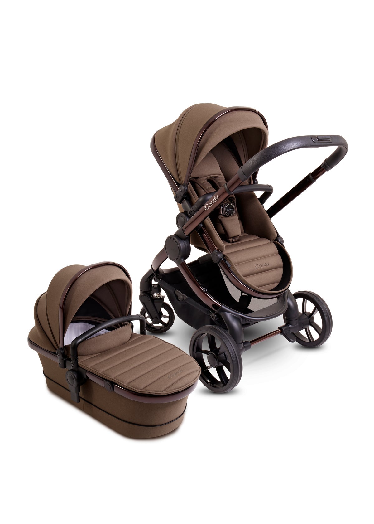 iCandy Peach 7 Pram - Coco + FREE Zazu Pram Rocker