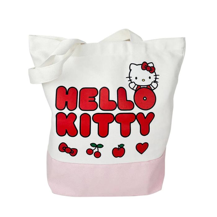 HELLO KITTY PRETTY IN PINK: TOTE BAG