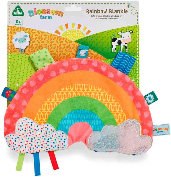Early Learning Centre - Blossom Farm Rainbow Taggie Blankie