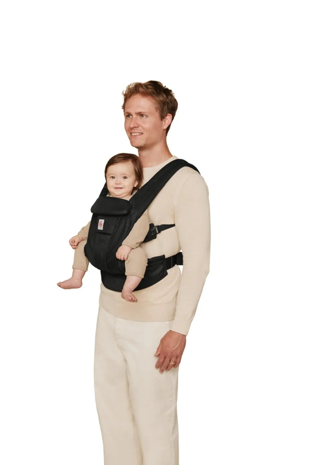 Ergobaby Omni Deluxe All-in-One Mesh Baby Carrier - Onyx Black
