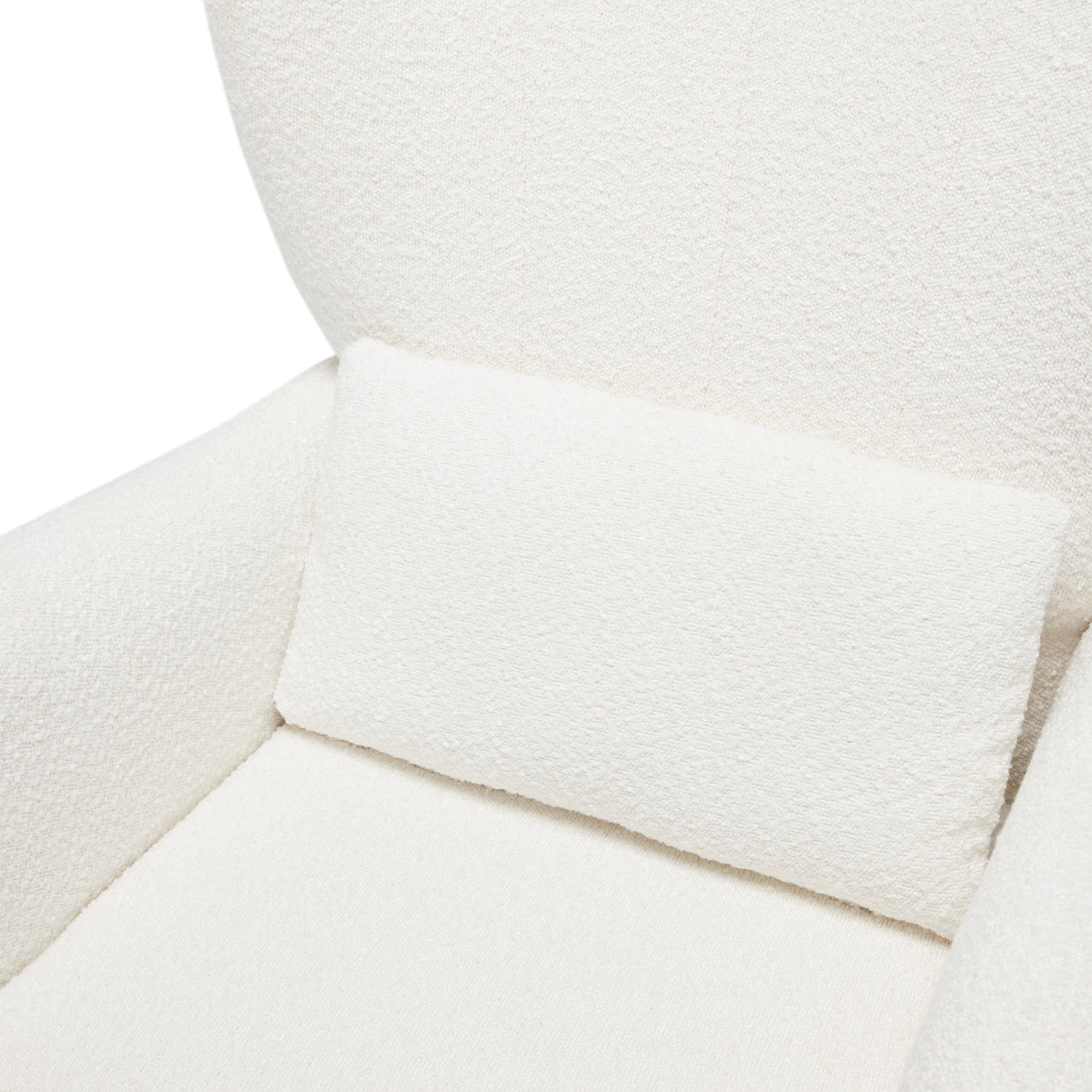 Babyrest Celeste Electric Nursery Chair - White Boucle