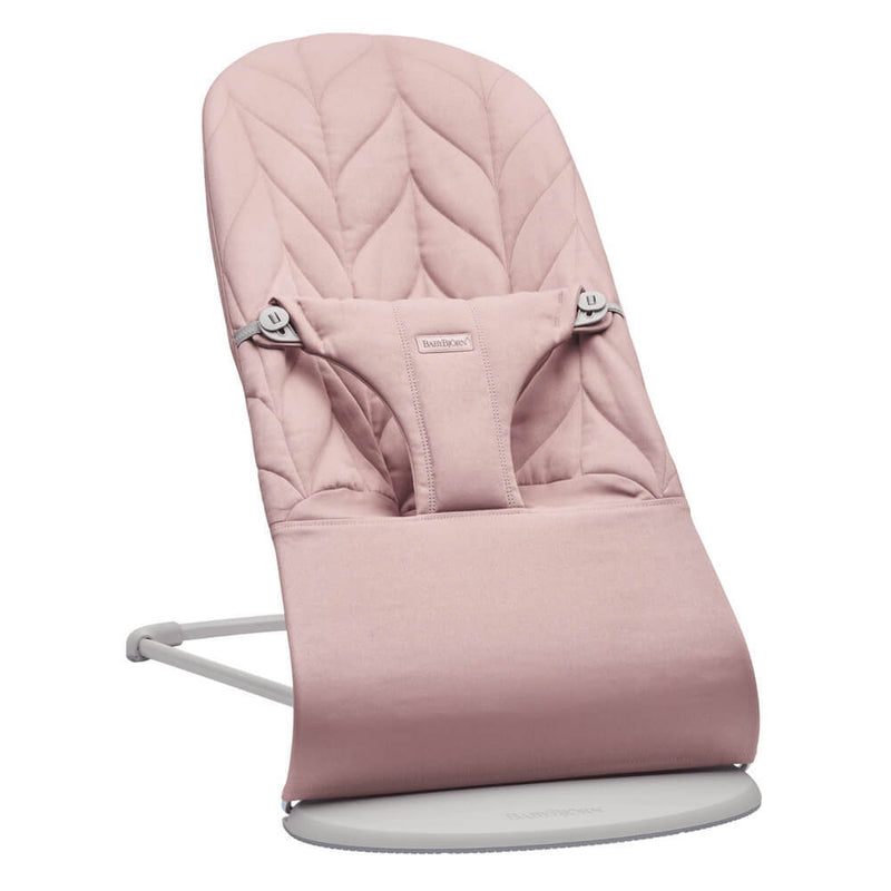 Baby Bjorn Bouncer Bliss - Woven, Petal quilt, Dusty pink