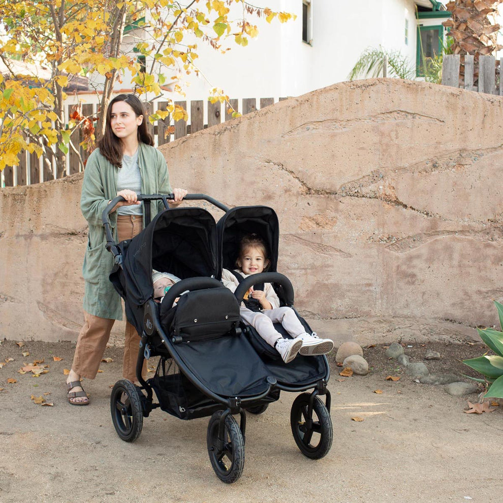 Bumbleride Indie Twin Side By Side Pram - Black