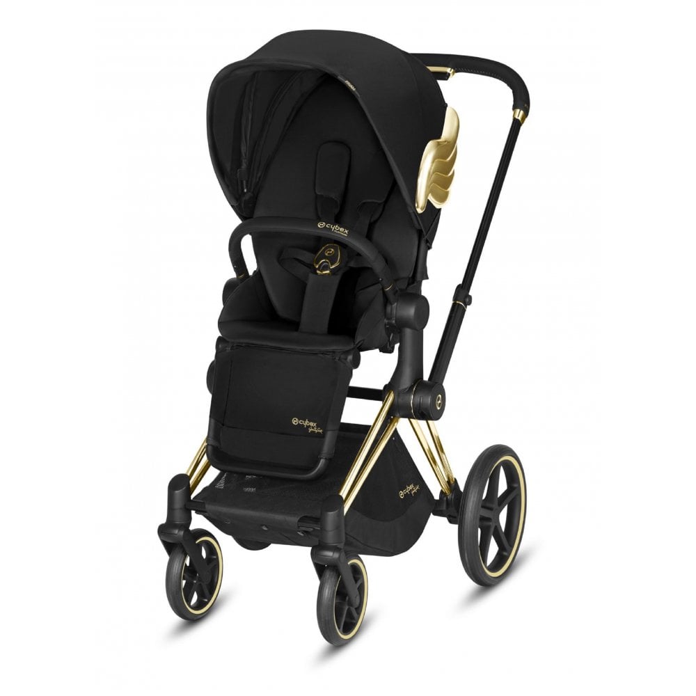 Cybex Priam V25 Pram Wings by Jeremy Scott Bundle With Lux Carrycot