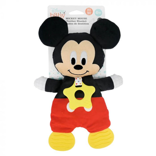 MICKEY MOUSE SENSORY BLANKET WITH CRINKLE