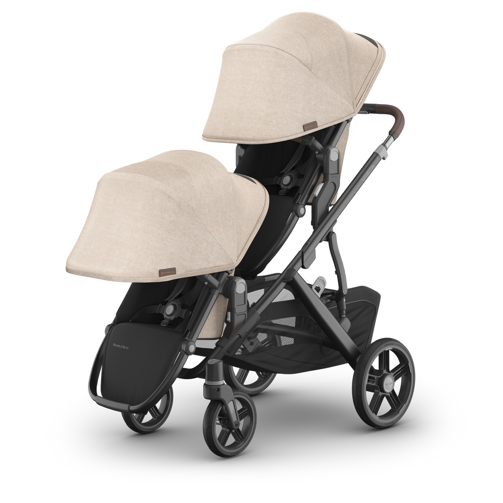 UPPAbaby Vista V3 RumbleSeat - Liam - Oatmeal Melange/Carbon