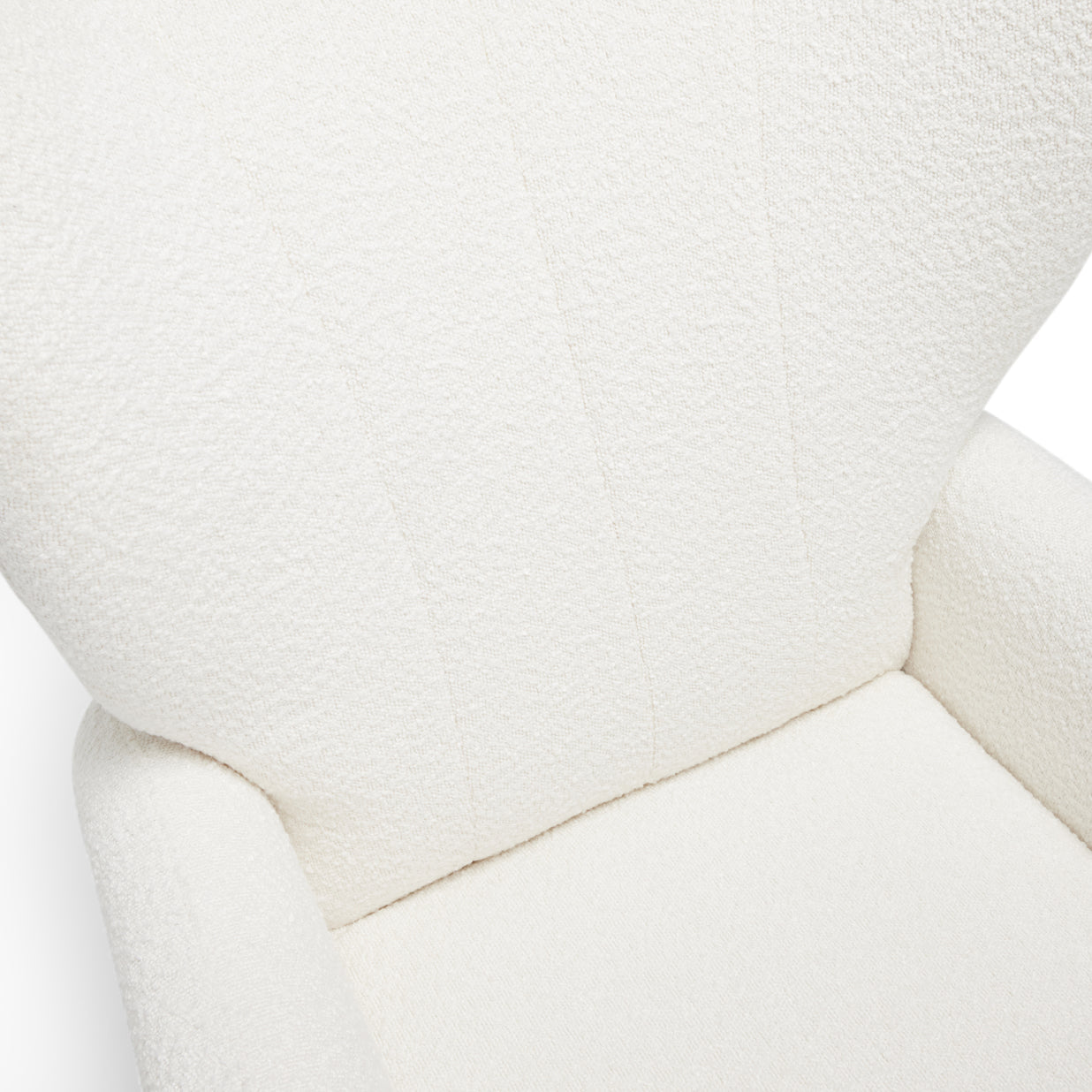 Babyrest Celeste Electric Nursery Chair - White Boucle